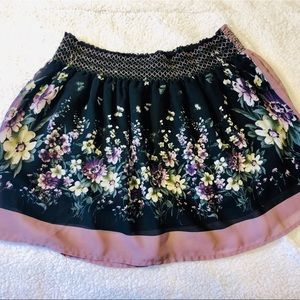 Floral skirt